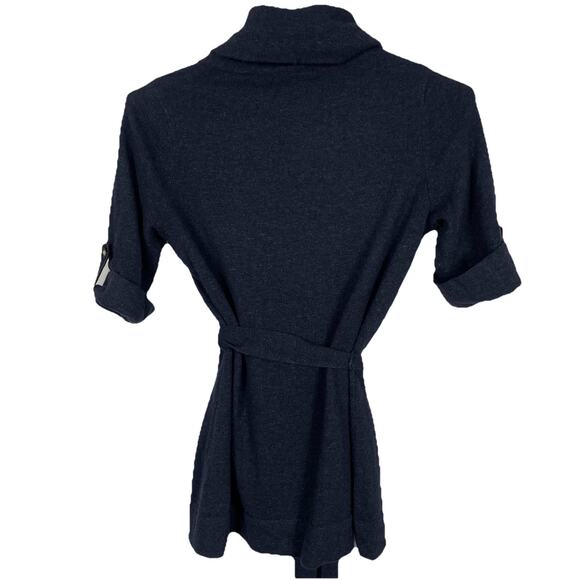 Mercer & Madison Sweater Women's L Navy Lambswool Angora Rabbit Career - Picture 2 of 10